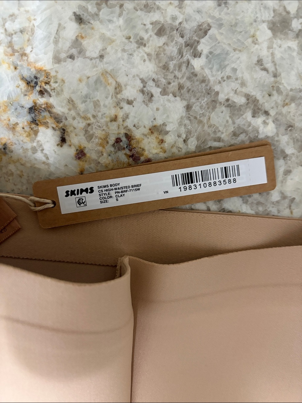 SKIMS High-Waist Shapewear Briefs in Nude - Picture 2 of 6